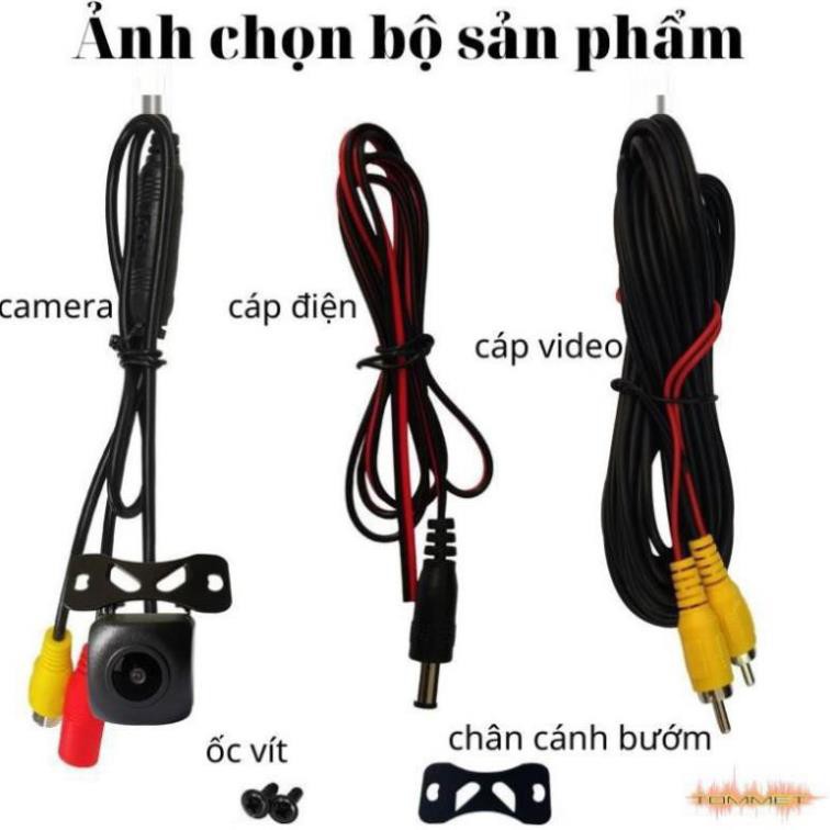 Camera lùi AHD góc quay rộng,hình ảnh 720P sắc nét ,điều chỉnh lên xuống linh hoạt.camera sau AHD chân cánh bướm.