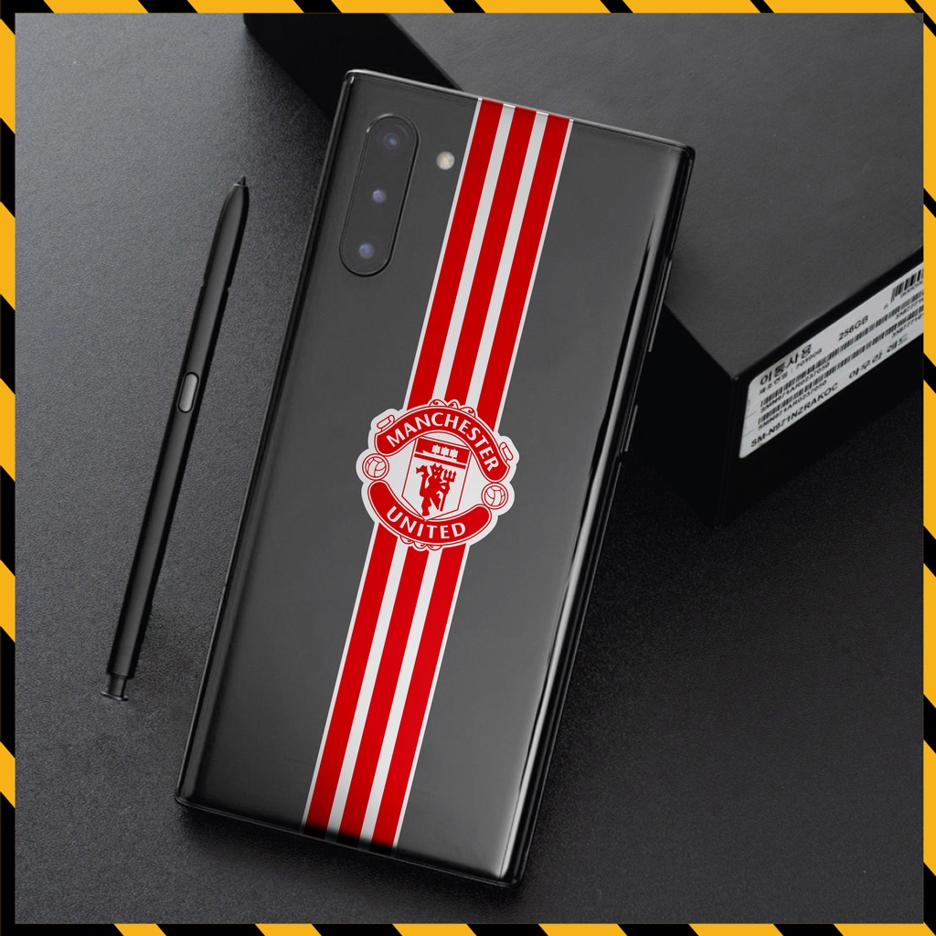 Sticker hình dán Manchester United 01 Dán Xe, Dán Nón, Điện Thoại, Laptop - Logo MU Chất Liệu Chống Thấm Nước, Bền Màu