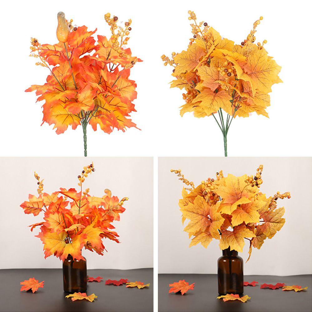 Lá Phong Nhân Tạo Để Bàn Trang Trí Halloween