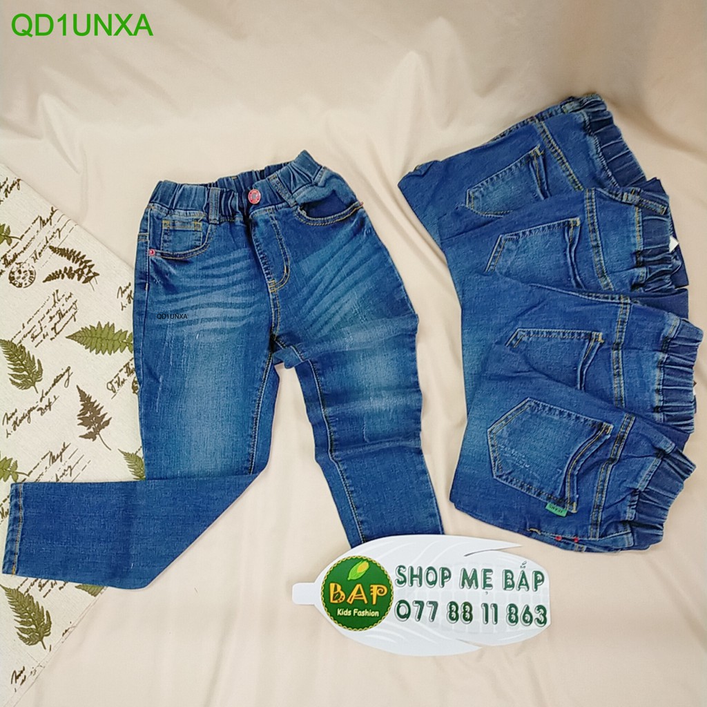 Quần Jean Dài Cao Cấp Cho Bé Trai Bé Gái - MeBapStore