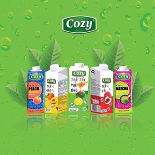 Trà cozy ❤freeship❤ trà tắc mật ong / trà đào sả / trà vải / trà sữa đào