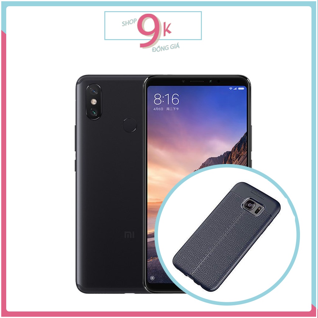 Ốp vân da dẻo autofocus cho XIAOMI MIMAX 3