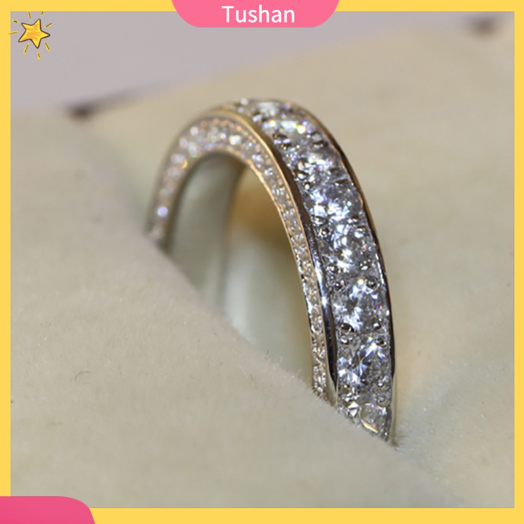Nhẫn đính đá giả thời trang sang trọng cho nữ