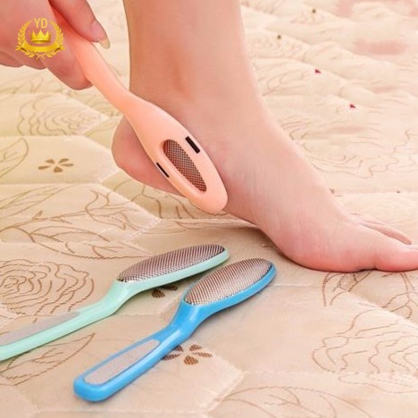 [Hàng mới về] Dụng cụ chà gót chân tẩy tế bào chết đa năng bằng thép không gỉ