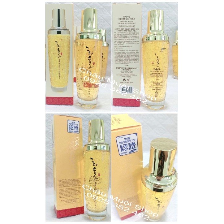 Serum Tinh Chất Vàng Lebelage Heeyul Premium Gold Essence -130ml