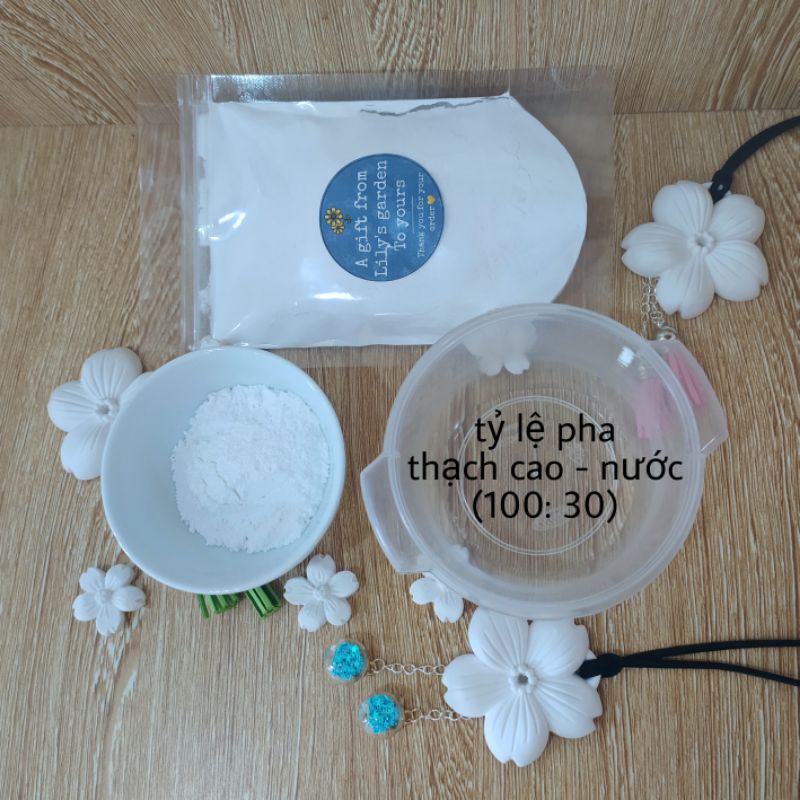 Thạch cao siêu trắng mịn