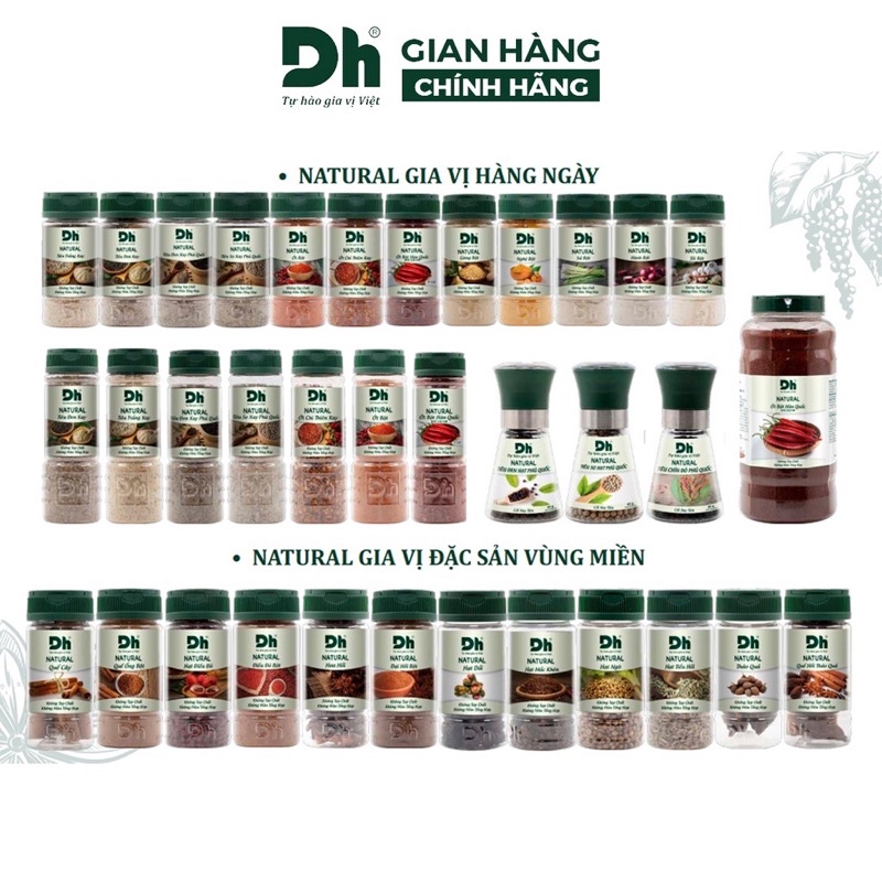 Hũ Natural Hạt Điều Đỏ - Thương hiệu DH Foods