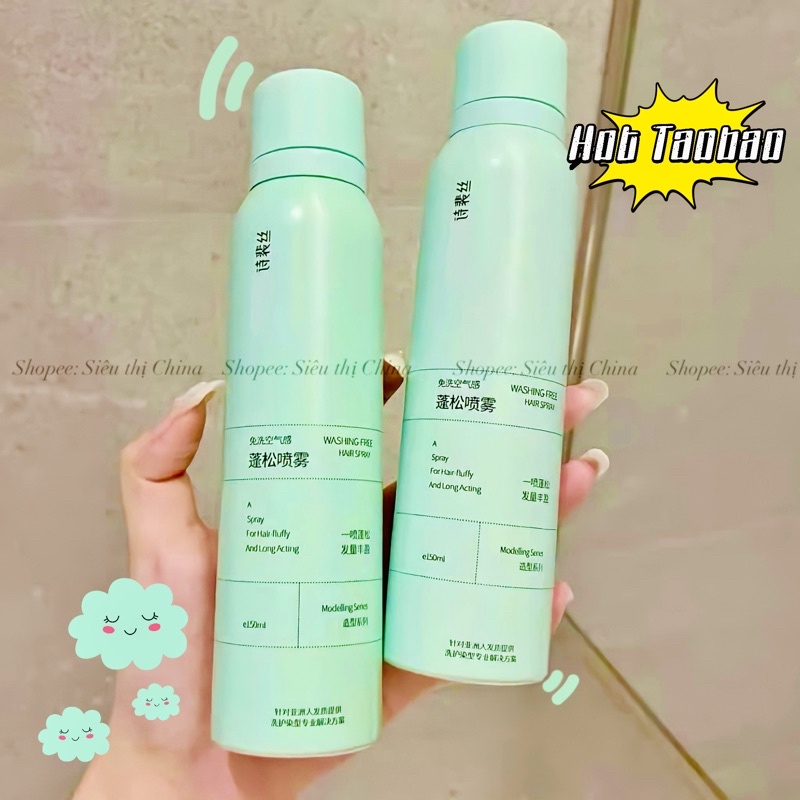 Xịt Dầu Gội khô SPES DUPE OKANCN Siêu HOT trên TIKTOK