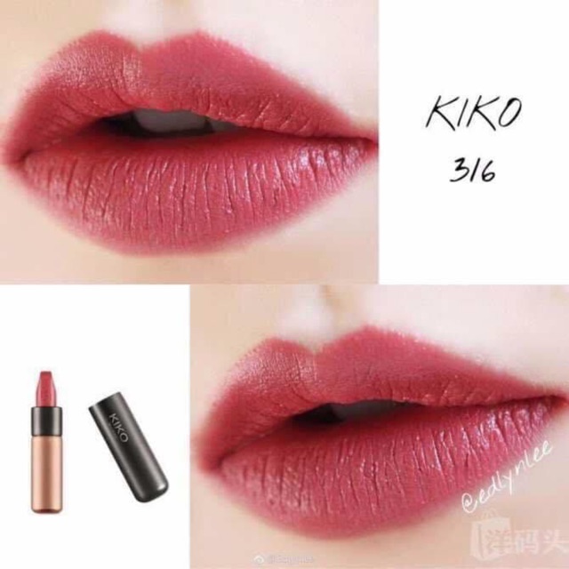 Son Kiko Velvet Passion 316 Hồng đất