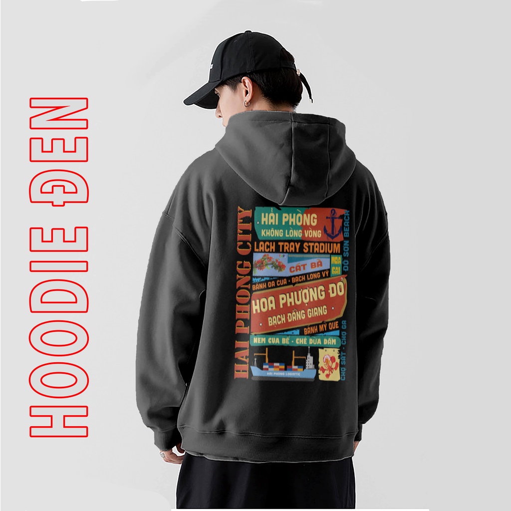 Áo hoodie nam nữ - áo hoodie nỉ thu đông phong cách ulzzang nhiều màu chất nỉ bông dày đẹp HD18