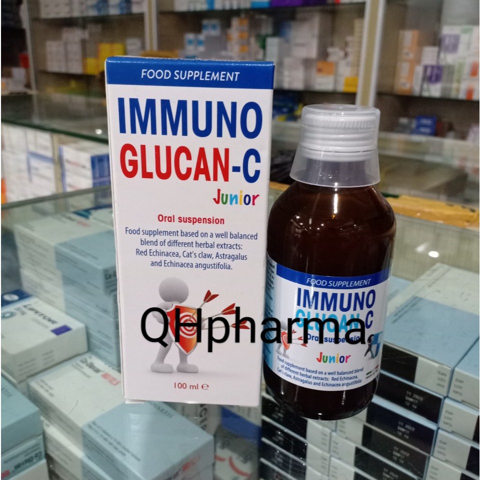 IMMUNO GLUCAN-C 100ml hỗ trợ tăng sức đề kháng cho bé yêu.