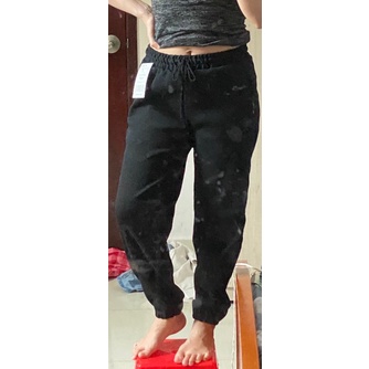 Quần JOGGER nữ bo gấu chất len tăm MỀM, DẦY, ẤM, Quần ống rộng phong cách Hàn Quốc QT01