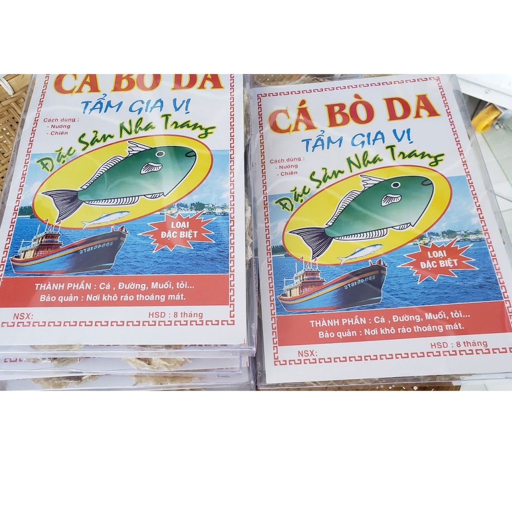 500G CÁ BÒ DA KHÔ TẨM GIA VỊ LOẠI NGON | BigBuy360 - bigbuy360.vn