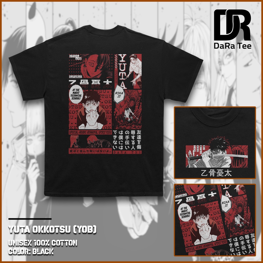 Áo Thun Unisex Jujutsu Kaisen 2 mặt thiết kế độc lạ