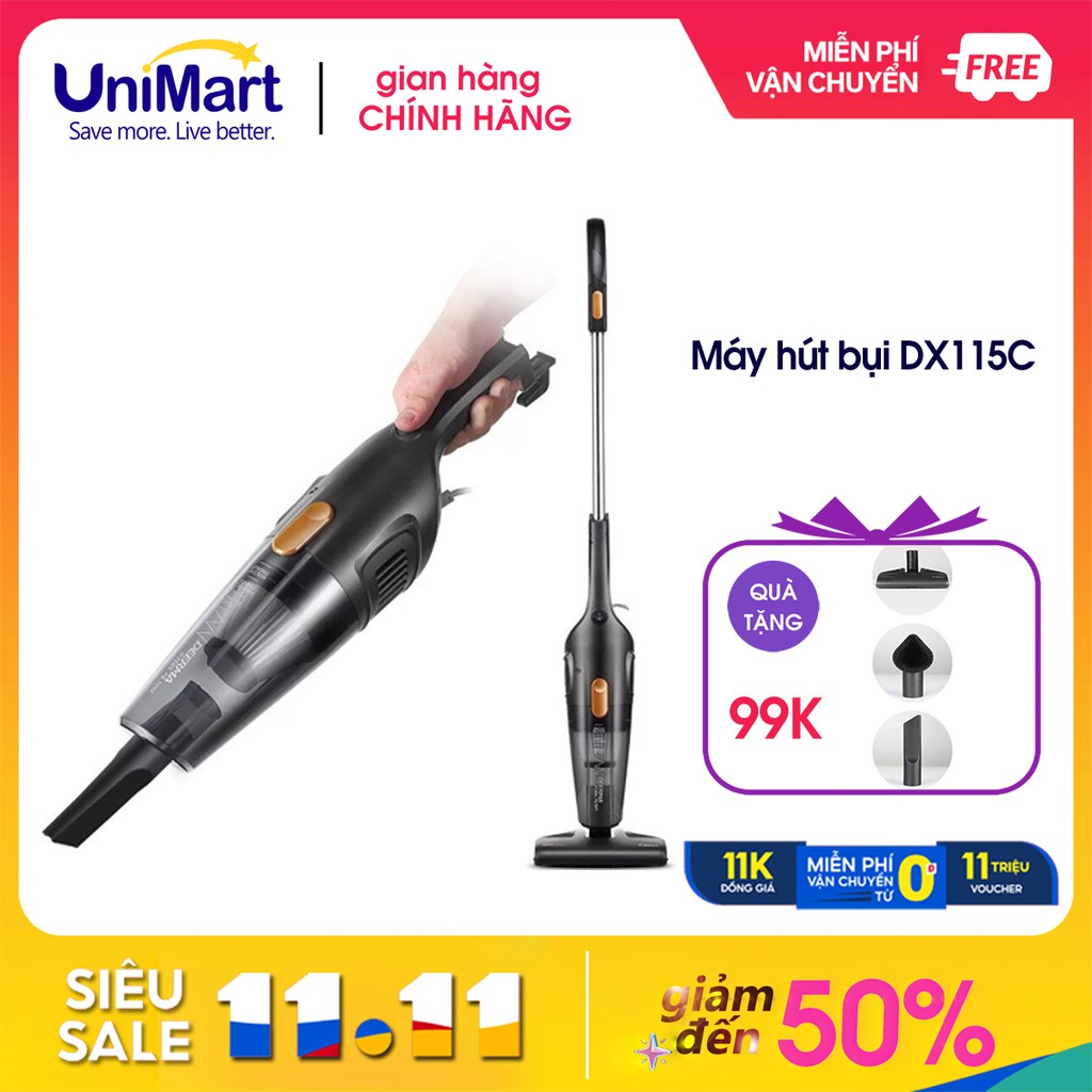 Máy Hút Bụi Cầm Tay Lốc Xoáy Deerma DX115C