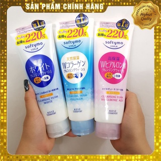 Sữa rửa mặt Kose Softymo Cleansing Foam Nhật Bản Bổ sung Collagen