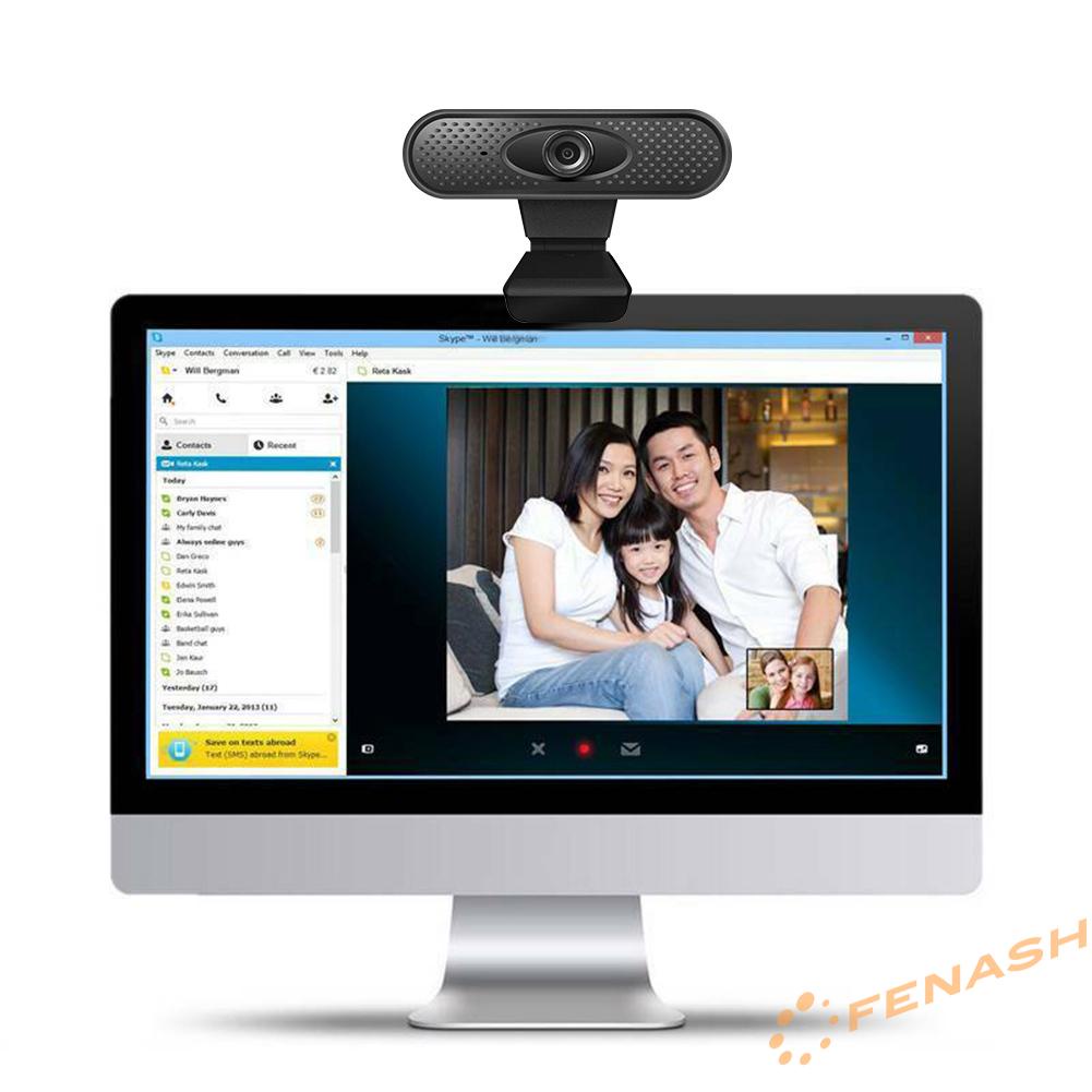 Webcam 2mp Usb Với Mic Lấy Nét Bằng Tay 1080p Hd Cho Pc Tv | BigBuy360 - bigbuy360.vn
