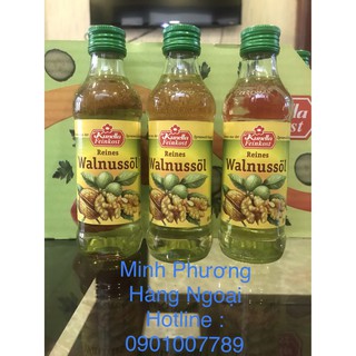 Dầu óc chó Đức nguyên chất Kunella 100ml cho bé ăn dặm - Date 01/08/2021