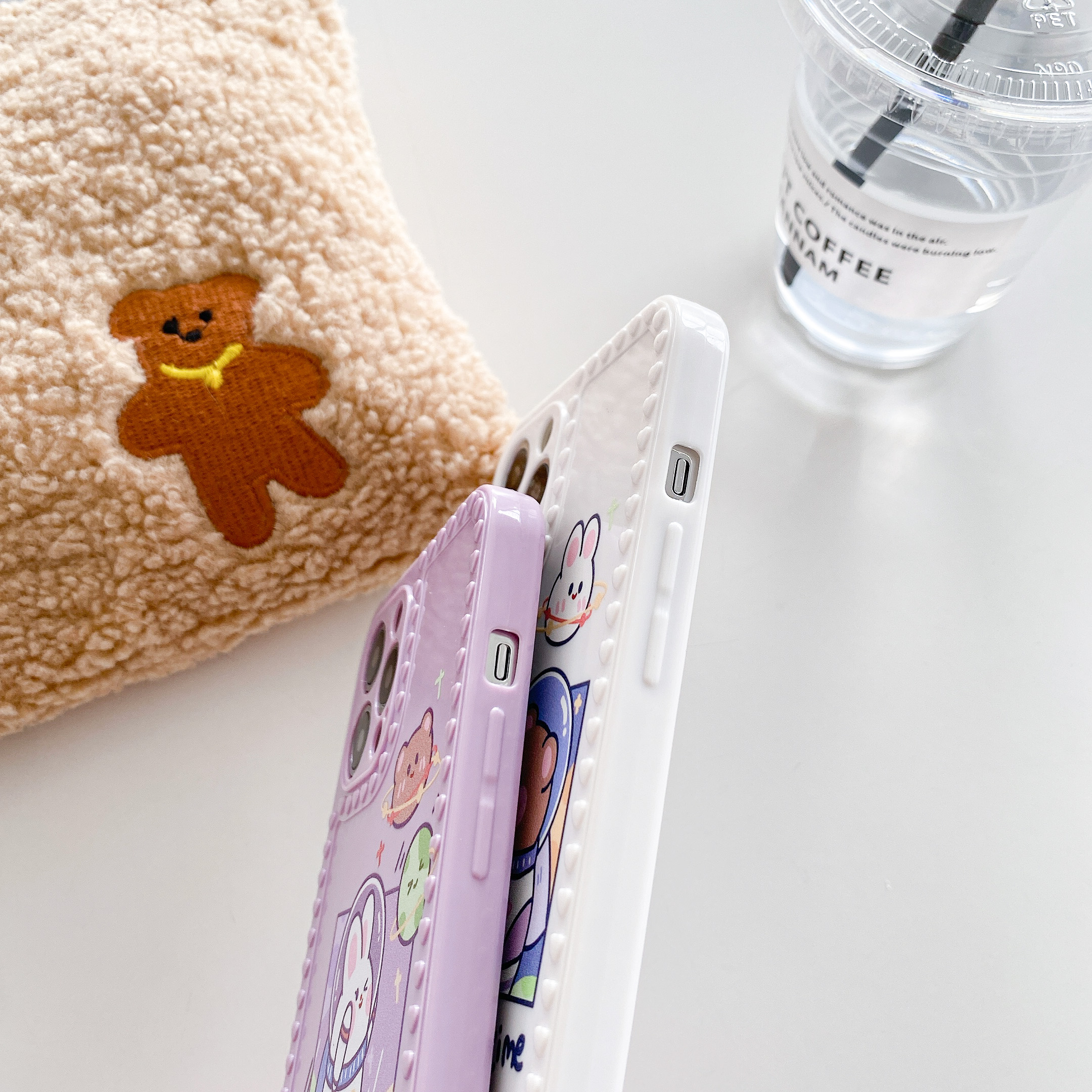 Ốp Điện Thoại TPU Dẻo Hình Gấu / Thỏ Cho Iphone 12 11 Pro Max Xr Xs Max X 6s 7 8 Plus Se 2020 | BigBuy360 - bigbuy360.vn