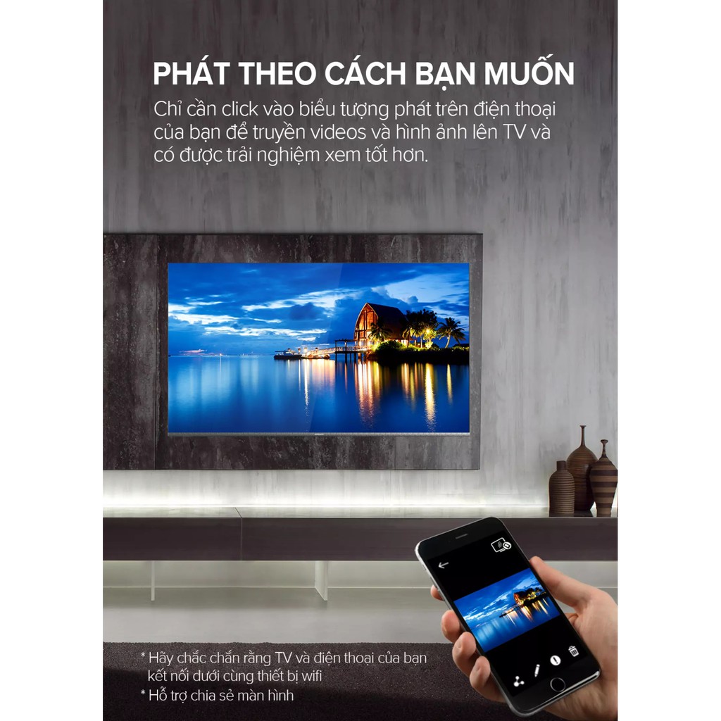 XÃ HÀNG - SMART TV 40inch FullHD Coocaa Tràn viền (Bạc) - Chân viền kim loại - Bảo hành chính hãng 2 năm tại nhà