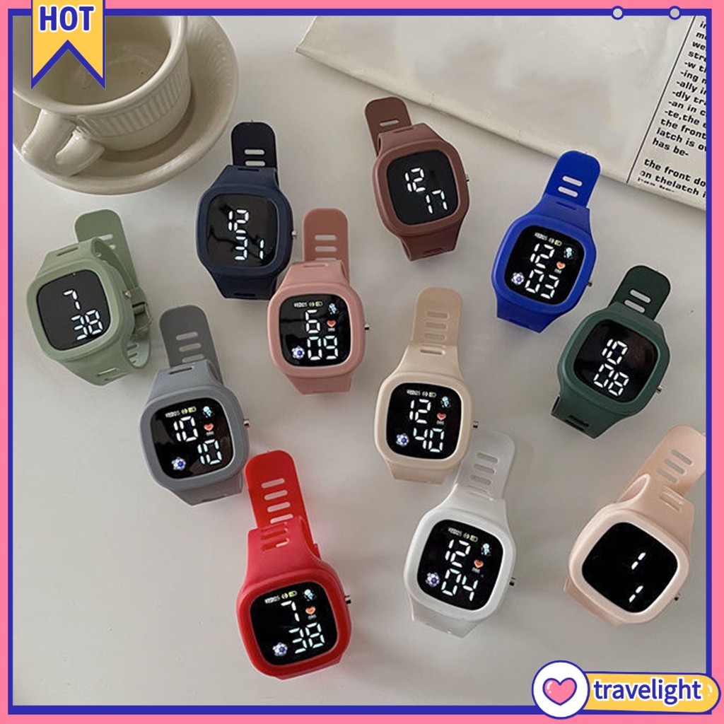 Đồng Hồ Đeo Tay Điện Tử Chống Sốc Chống Mòn Dành Cho Học Sinh