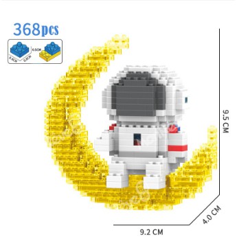Bộ đồ chơi xếp hình nhà du hành vũ trụ dành cho bé DIY