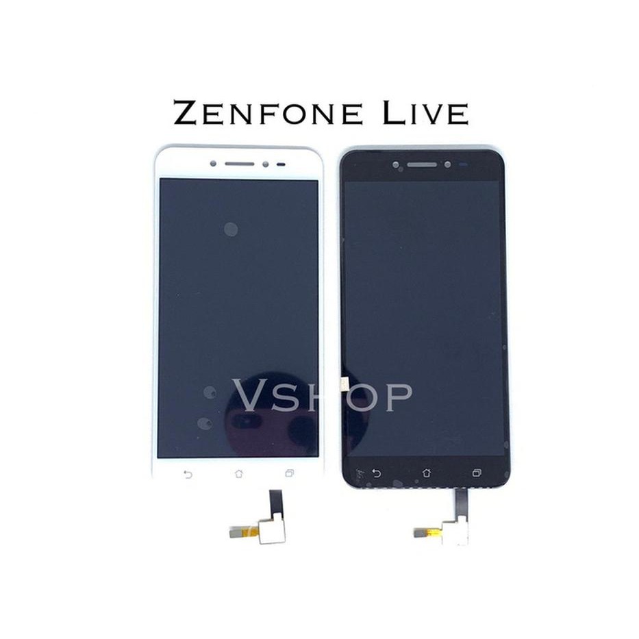 Màn Hình Cảm Ứng Lcd Màu Trắng Đen Cho Asus Zenfone Live A007 Zb501Kl
