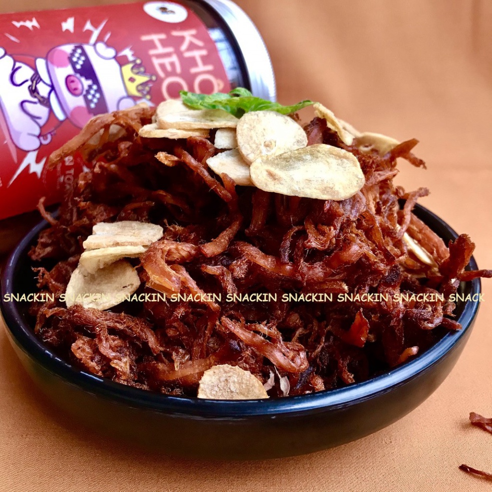 Heo ướt tỏi siêu ngon SNACKIN, hũ pet, ăn vặt Hà Nội | BigBuy360 - bigbuy360.vn
