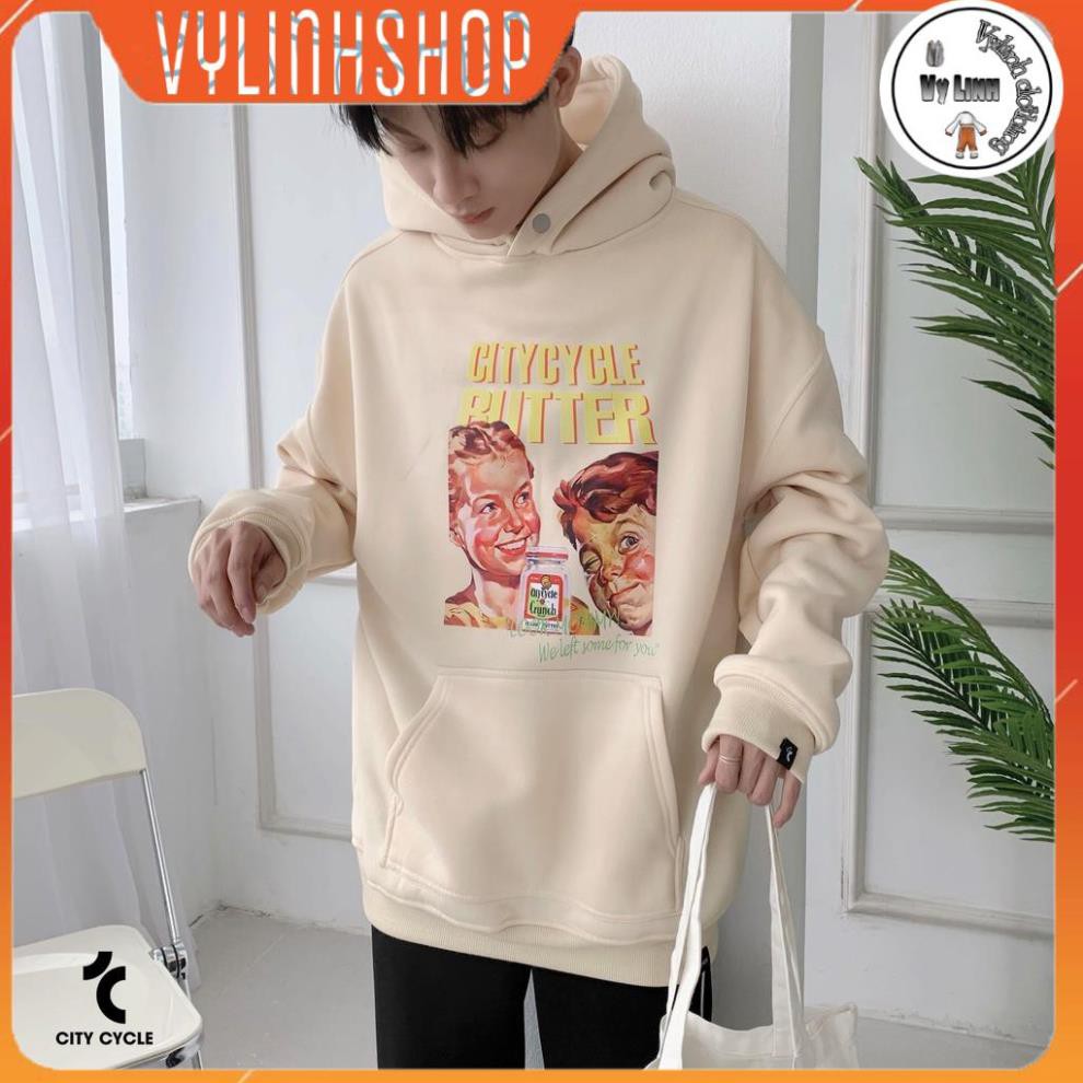Hoodie Nam VYLINHSHOP Áo hoodie local brand butter City Cycle dài tay có mũ form rộng unisex Dày Ấm Nhiều Màu