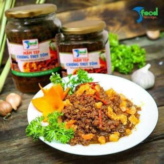 Mắm tép chưng thịt tôm