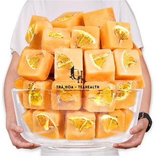 Trà chanh/cam đường phèn mật ong - hộp 50 viên