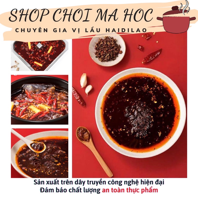 Gia vị lẩu tê cay Tứ Xuyên Hải Đế Lao Haidilao