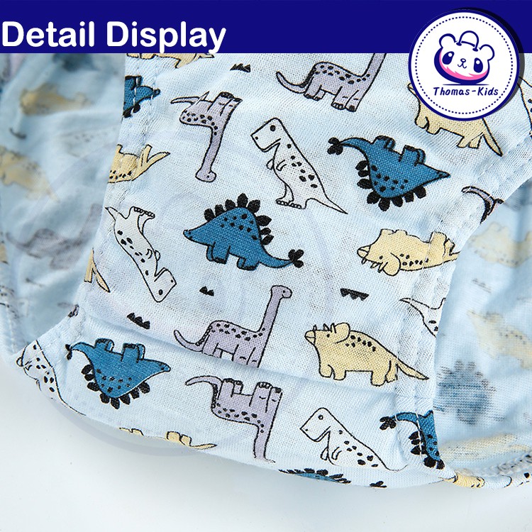 5 Quần lót B159 hình tam giác 80-160cm phong cách Hàn Quốc dành cho bé trai