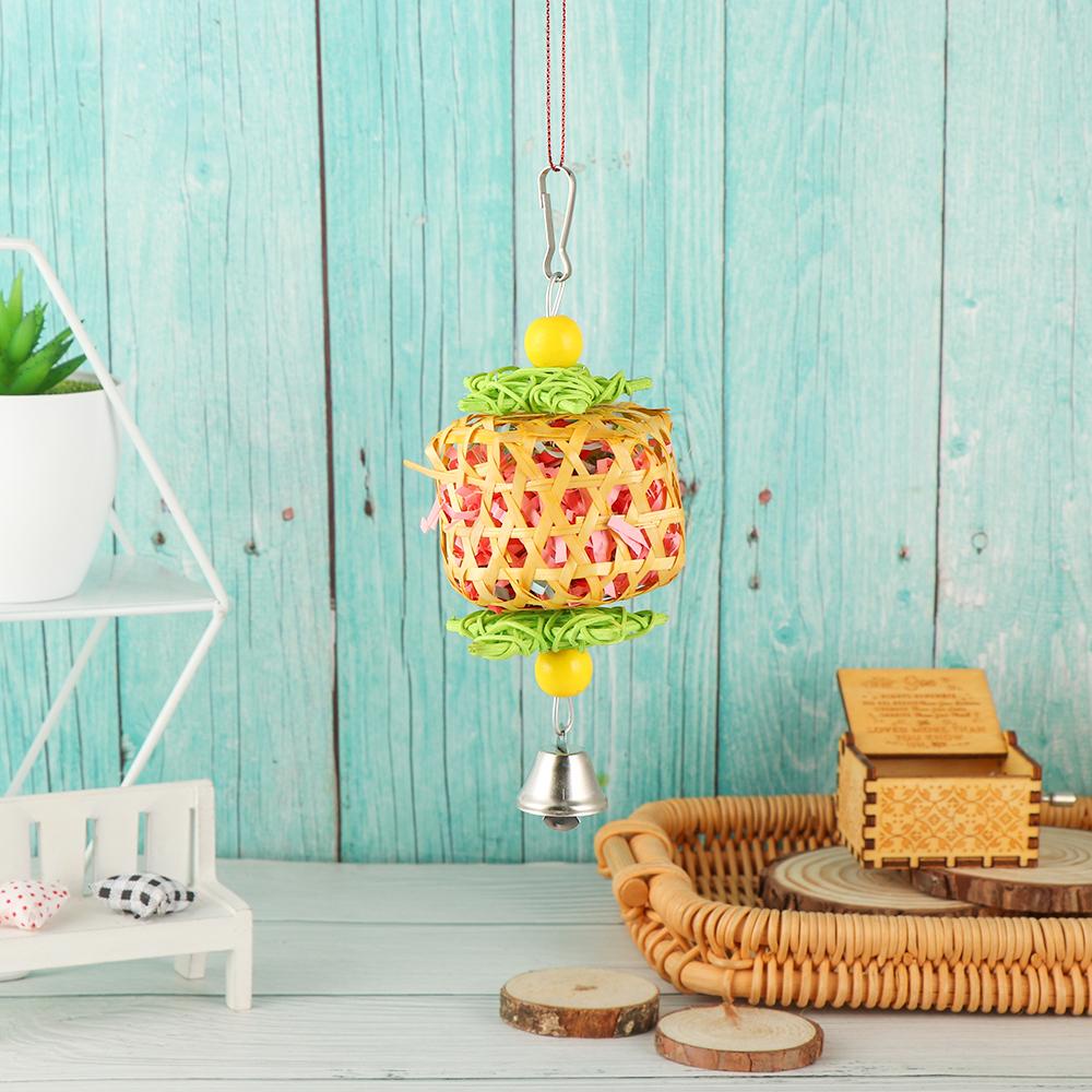 Đồ Chơi Chuông Treo Vui Nhộn Dành Cho Chim Vẹt