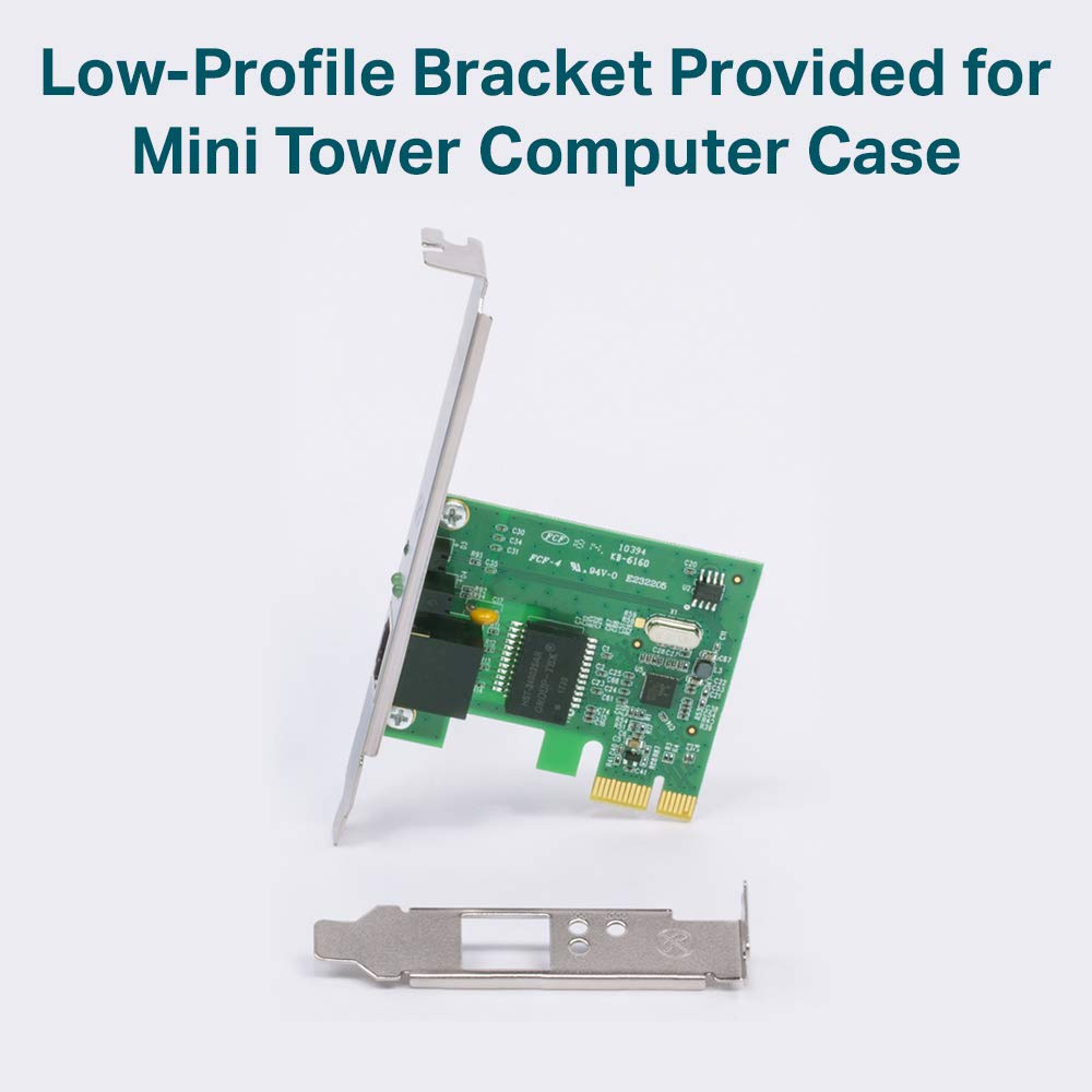 Card mạng lan Card PCI Express to Lan 1000Mbps Gigabit Ethernet RJ-45 TP-Link TG-3468 Hàng chính hãng