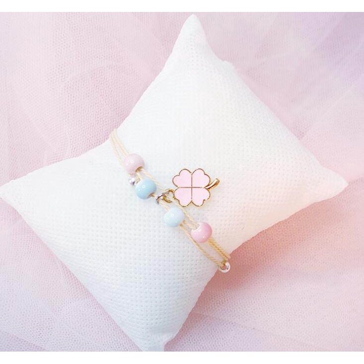 Vòng tay thiết kế đơn giản xinh xắn dễ thương cho nữ