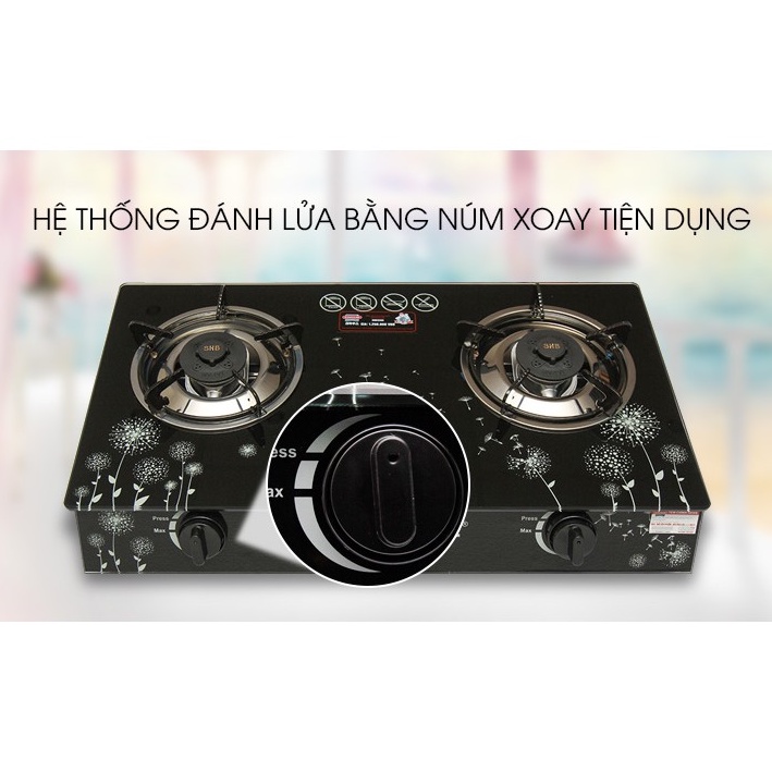 Bếp gas Sunhouse SHB3365 - MỚI 100%+Tặng dây gas-HÀNG CHÍNH HÃNG SUNHOUSE