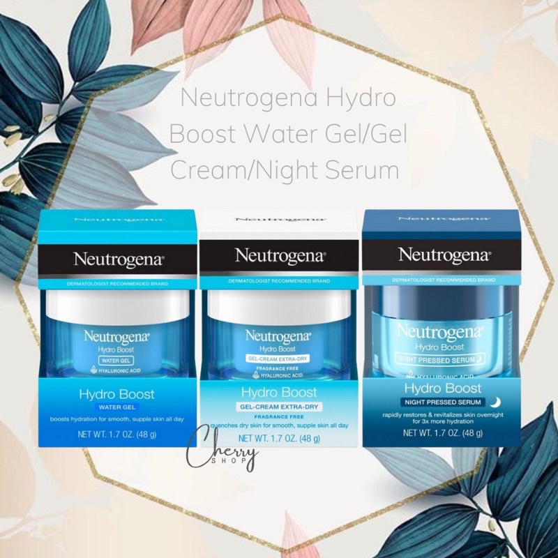 Hàng USA] Kem dưỡng cấp ẩm Neutrogena Hydro Boost Gel Cream/Water Gel (48g)