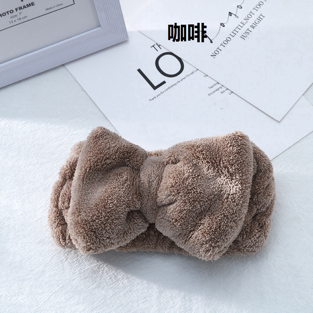 Băng đô trang điểm đính nơ đáng yêu cho nữ