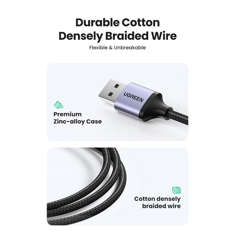 Bộ Hub UGREEN 20915 chia USB 3.0 ra 3 cổng USB 3.0 + Lan Gigabit 1000Mbps - Hàng chính hãng