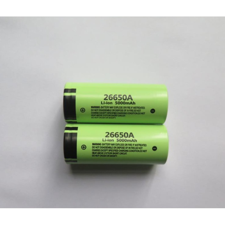 Pin 26650 Chính Hãng Panasonic 5000mAh xả 30A