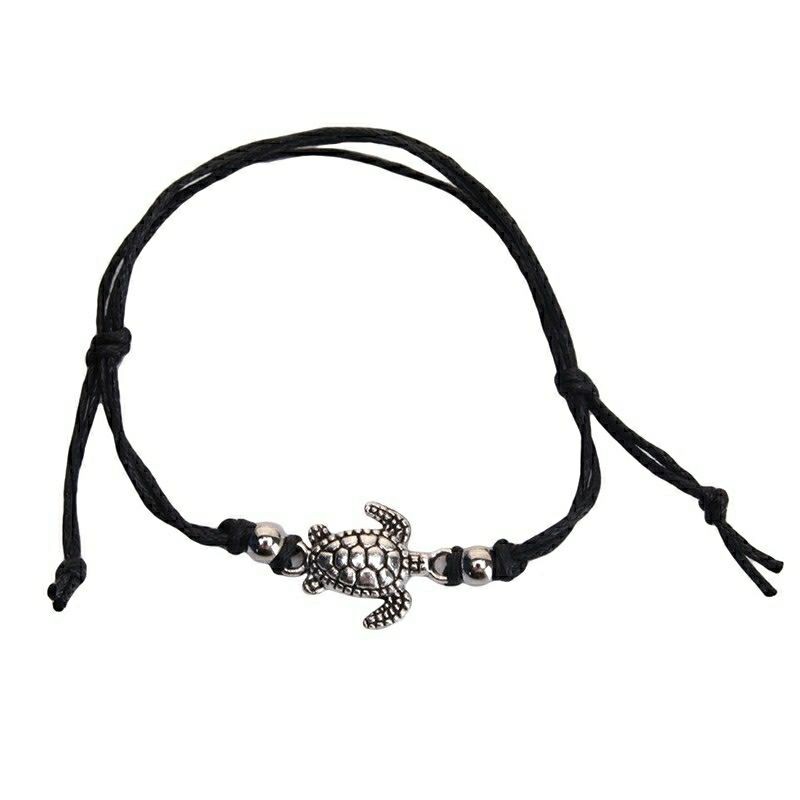 Vòng chân charm rùa biển xinh xắn