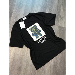 Áo thun hoạ tiết gấu Lanvin