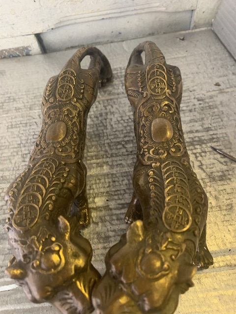 Cặp cọp bằng đồng | BigBuy360 - bigbuy360.vn