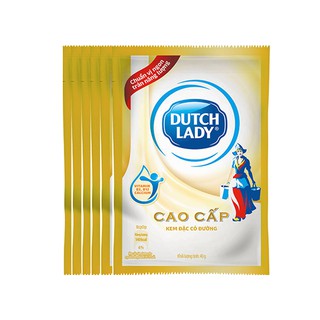 Kem đặc có đường Dutch Lady cao cấp Lốc 6 gói 40g