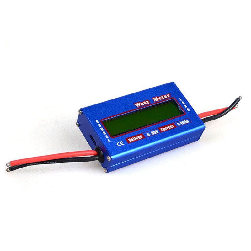 For DC 60V 100A Balance Voltage Battery Power Analyzer RC Watt Meter Checker Pro