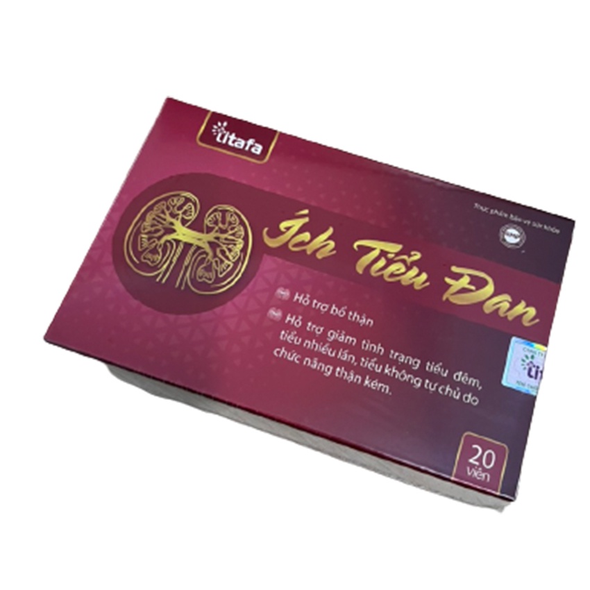 Viên Uống Ích Tiểu Đan - Hỗ Trợ Bổ Thận Hộp 20 viên - Thuocviet24h