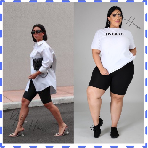 Quần Legging Đùi  Hãng ASOS Cạp Cao, Co Giãn 4 Chiều Loại 1 Big Size Đến 100kg, Tập Gym , Đi Chơi  NaLy House