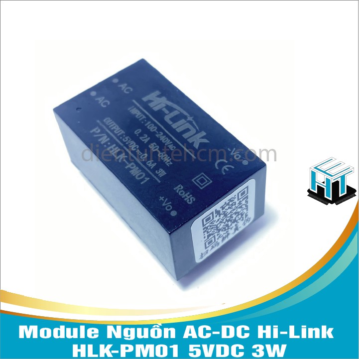 Module Nguồn AC-DC Hi-Link HLK-PM01 5VDC 3W