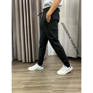 QUẦN JOGGER THUN TRƠN 2 DÂY KÉO